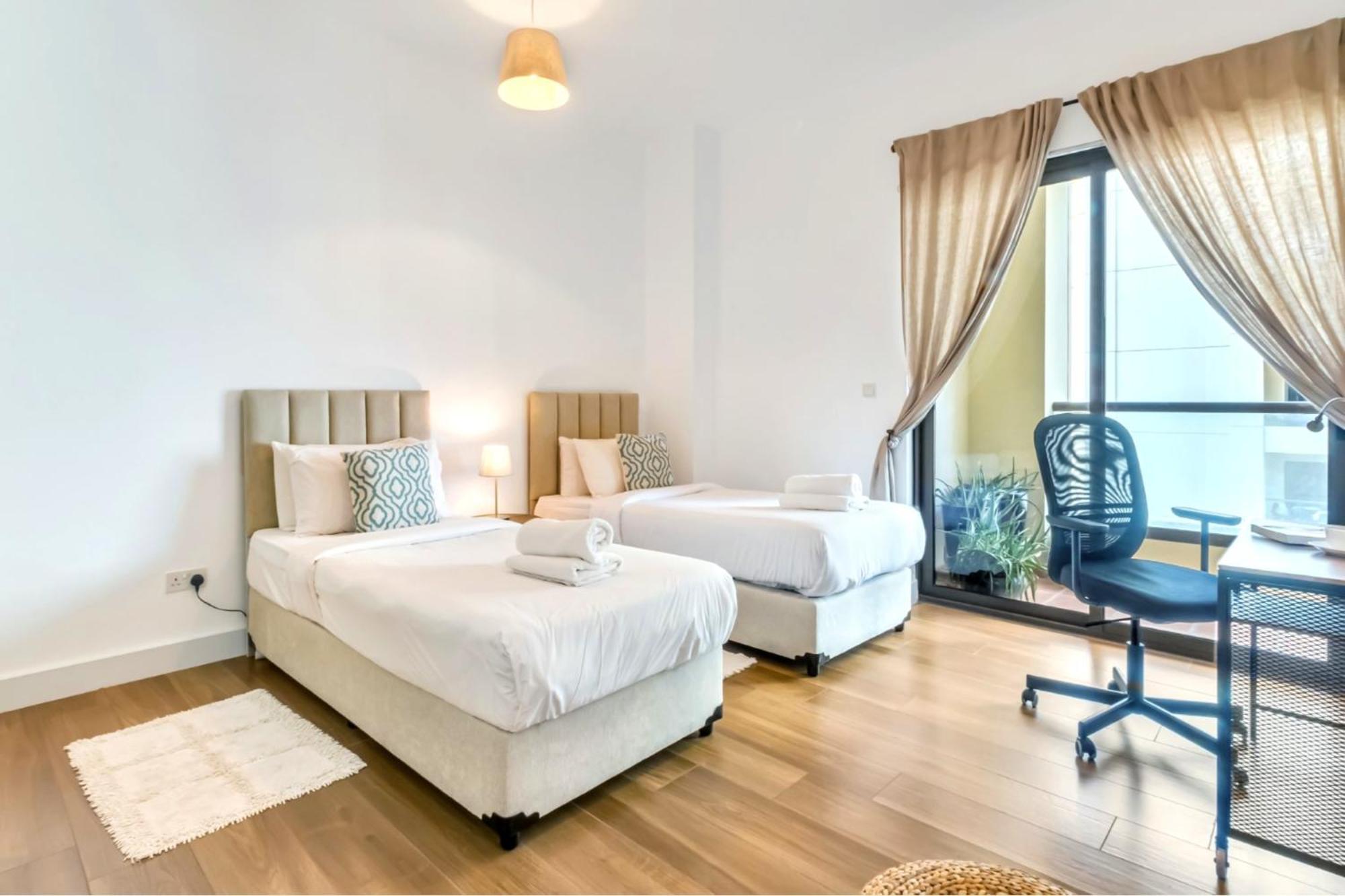 Full Sea View From A Big Terrace I 2 Bedrooms I Jbr Dubai Exterior foto